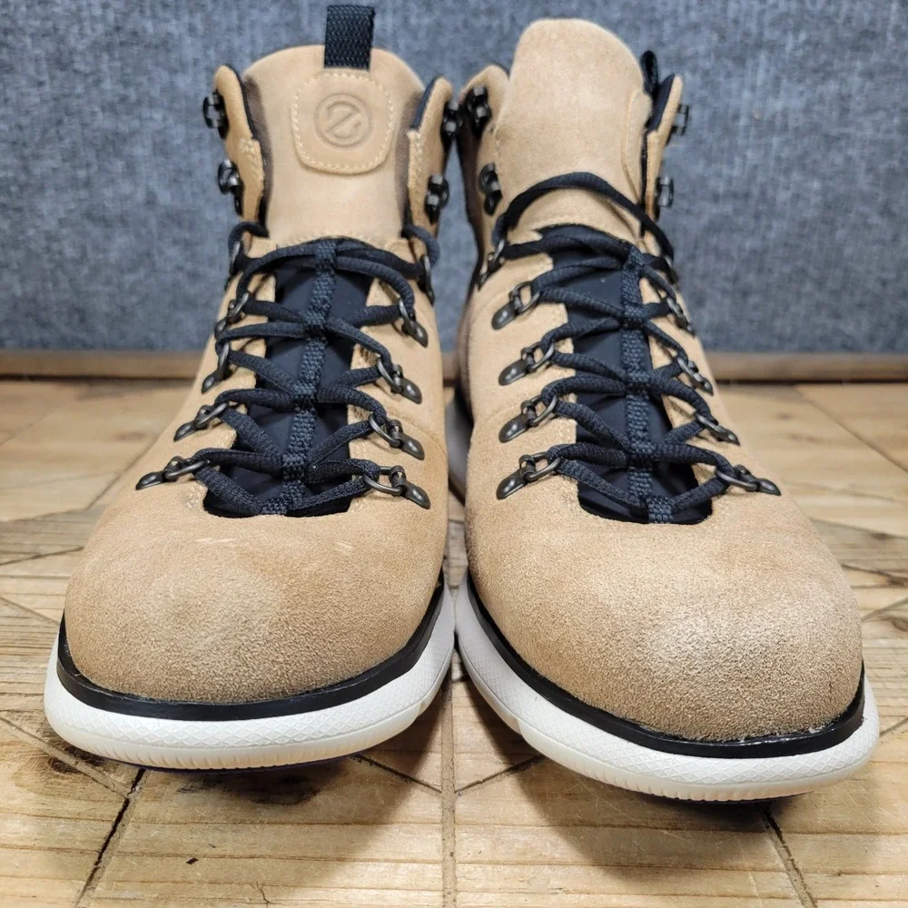 Cole Haan Zerogrand Omni Hiker Mens 11.5 Waterproof Hiking Boots Beige C35580